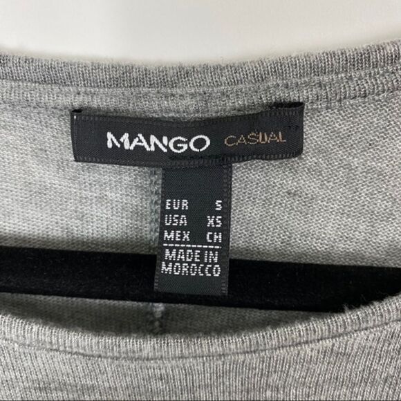 Mango Mini Dress Gray Size XS - Picture 8 of 12